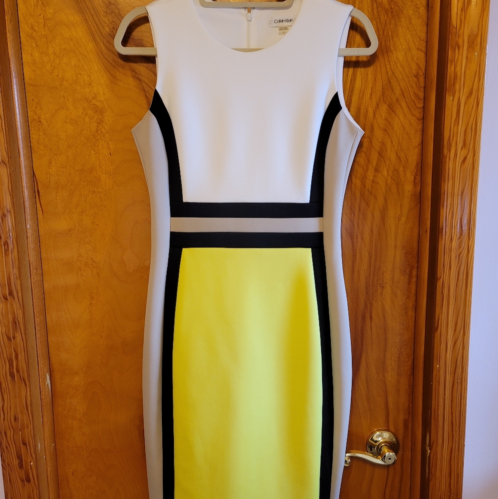 Calvin Klein BodyCon Sleeveless Dress